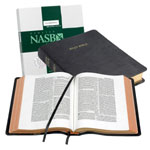 NASB Cambridge Updated Wide-Margin Reference Bible, Black Goatskin Leather 746:XRM - Image 2