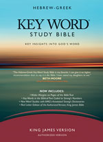 KJV Key Word Hebrew-Greek Study Bible (2008 new edition), Genuine Black Leather - Image 2