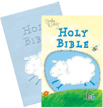 ICB Really Woolly Holy Bible - Light Blue Imitation Leather