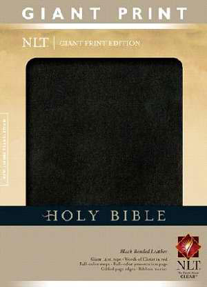 NLT Giant Print (14pt.) Classic Text Edition, Black Bonded Leather