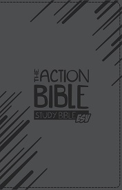 ESV Action Bible Boys Edition Black Virtual Leather