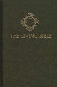 The Living Bible - Green Hard Cover - Text Edition