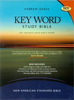 NASB Hebrew-Greek Key Word Study Bible, Hardcover