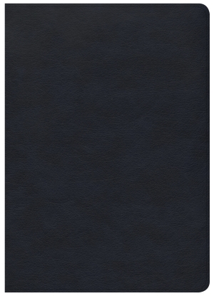 CSB She Reads Truth Bible Navy LeatherTouch Thumb Indexed