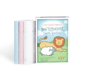 KJV Baby's New Testament with Psalms White Imitation Leather