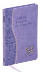 Uplifting Thoughts for Every Day - Lavender Imitation Leather