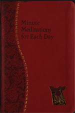 Minute Meditations for Each Day - Red Imitation Leather