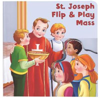ST. JOSEPH FLIP & PLAY MASS BOARDBOOK 122-22