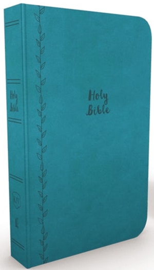Popular as a Gift for Women - KJV Thinline Bible Large Print 11.5 Pt. (Comfort Print)Teal Leathersoft
