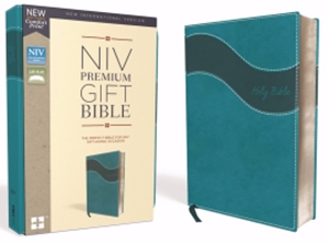 Popular as a Gift for Women - NIV Premium Gift Bible (Comfort Print) Turquoise Leathersoft