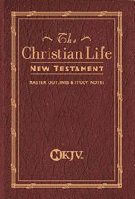 NKJV The Christian Life NT Brg Leatherflex