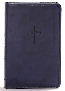 KJV Compact Bible (Value Edition)-Navy LeatherTouch