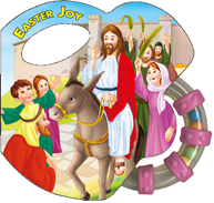 EASTER JOY (St. Joseph Rattle Book) Board Book 985-22